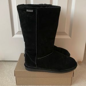 BearPaw Elle Sheepskin Leather Boots